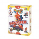 骨架結構棒-幼兒版 SCOOTER-18pcs　